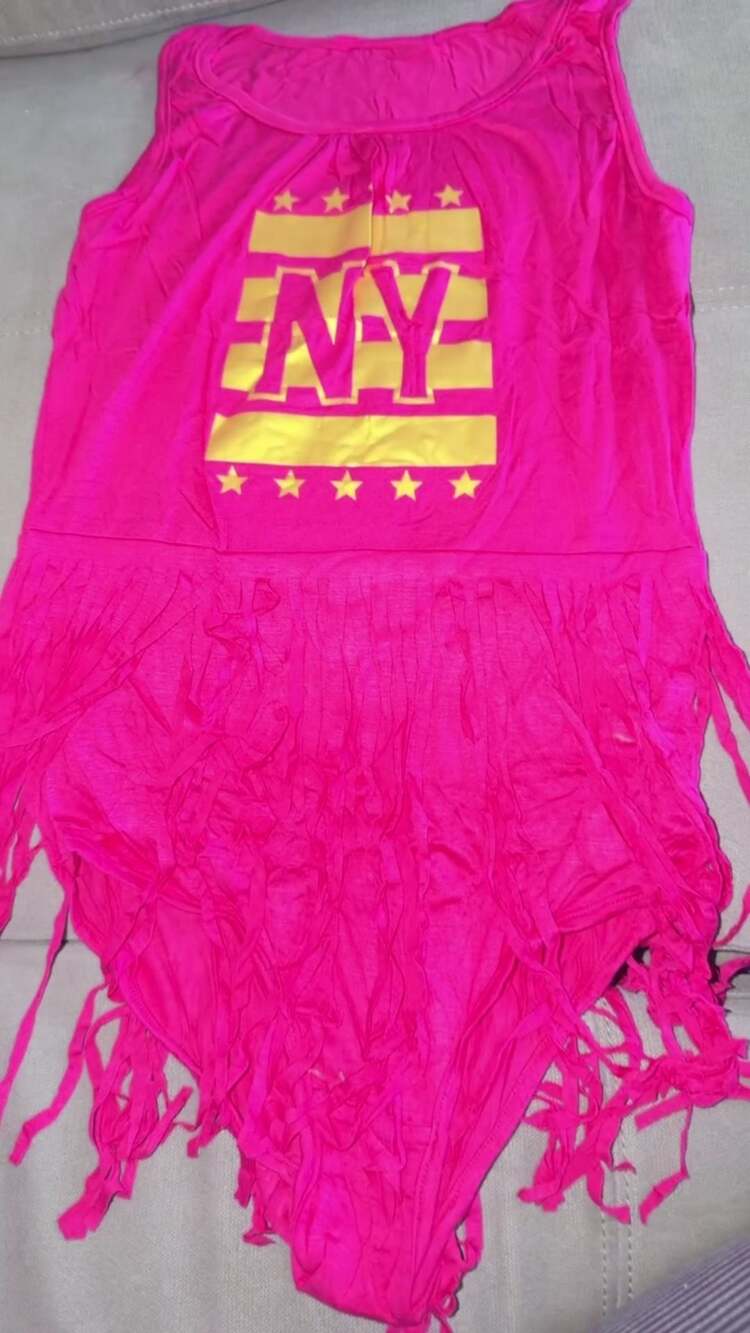 Summer Vibes" Hot Pink One Piece